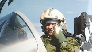 Air Marshal Nambiar flew the first Rafale fighter jet manufactured by Dassault Aviation for India.(ANI Photo) Air Marshal Nambiar flew the first Rafale fighter jet manufactured by Dassault Aviation for India.(ANI Photo)