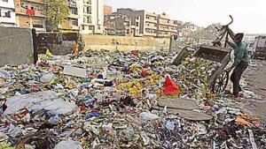 Last year, sanitation workers in east Delhi went on an indefinite strike over issues such as not getting salaries.(HT FILE PHOTO) Last year, sanitation workers in east Delhi went on an indefinite strike over issues such as not getting salaries.(HT FILE PHOTO)