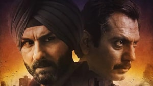 Nawazuddin Siddiqui and Saif Ali Khan in the poster for Netflix’s Sacred Games.