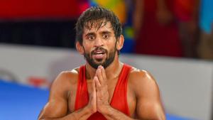 File image of Indian wrestler Bajrang Punia.(PTI) File image of Indian wrestler Bajrang Punia.(PTI)