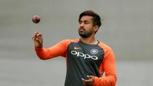 Karun Nair during nets.(Action Images via Reuters) Karun Nair during nets.(Action Images via Reuters)