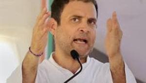 Congress president Rahul Gandhi(PTI File Photo) Congress president Rahul Gandhi(PTI File Photo)