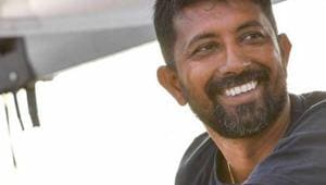 Commander Abhilash Tomy suffered a back injury while sailing on an indigenously built sailing vessel ‘Thuriya’, which was dismasted in extremely rough weather and sea condition.(ANI photo) Commander Abhilash Tomy suffered a back injury while sailing on an indigenously built sailing vessel ‘Thuriya’, which was dismasted in extremely rough weather and sea condition.(ANI photo)