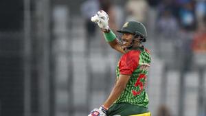 File image of Bangladesh cricketer Soumya Sarkar.(AP) File image of Bangladesh cricketer Soumya Sarkar.(AP)