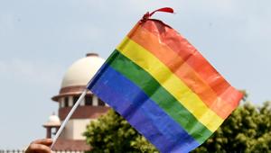 Celebrations in Delhi after the Supreme Court’s verdict on Section 377.(Sushil Kumar/HT PHOTO) Celebrations in Delhi after the Supreme Court’s verdict on Section 377.(Sushil Kumar/HT PHOTO)