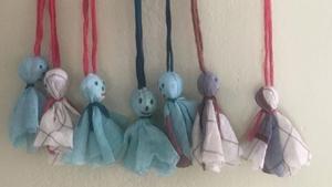A tiny handmade doll made out of soiled and damaged fabric has become a symbol of survival and hope for a group of weavers, whose dreams and livelihood were washed away by the loods last month in Kerala.(Pinarayi Vijayan Facebook page) A tiny handmade doll made out of soiled and damaged fabric has become a symbol of survival and hope for a group of weavers, whose dreams and livelihood were washed away by the loods last month in Kerala.(Pinarayi Vijayan Facebook page)