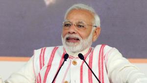 Prime Minister Narendra Modi addresses the gathering as he launches Ayushman Bharat-National Health Protection Schemein Ranchi. Prime Minister Narendra Modi on Monday will inaugurate Pakyong airport, about 30km from state capital Gangtok.(Parwaz Khan/ Hindustan Times) Prime Minister Narendra Modi addresses the gathering as he launches Ayushman Bharat-National Health Protection Schemein Ranchi. Prime Minister Narendra Modi on Monday will inaugurate Pakyong airport, about 30km from state capital Gangtok.(Parwaz Khan/ Hindustan Times)