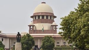 A five-judge bench of the Supreme Court is set to decide and deliver its verdict on a bunch of petitions, seeking to set the bar much higher for people in politics, on Tuesday.(HT File Photo) A five-judge bench of the Supreme Court is set to decide and deliver its verdict on a bunch of petitions, seeking to set the bar much higher for people in politics, on Tuesday.(HT File Photo)