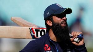File image of Moeen Ali.(REUTERS) File image of Moeen Ali.(REUTERS)
