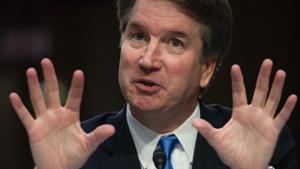 US Supreme Court nominee Brett Kavanaugh speaks on the second day of his confirmation hearing in front of the US Senate in Washington DC.(AFP File Photo) US Supreme Court nominee Brett Kavanaugh speaks on the second day of his confirmation hearing in front of the US Senate in Washington DC.(AFP File Photo)