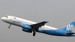 The crew managed to restrain the passenger and handed him over to the CISF for further investigation.(Bloomberg/File Photo) The crew managed to restrain the passenger and handed him over to the CISF for further investigation.(Bloomberg/File Photo)