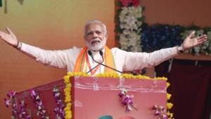 PM Narendra Modi addressed a rally of BJP workers in Bhopal, Madhya Pradesh, on September 25, 2018.(Twitter/ @BJP4India) PM Narendra Modi addressed a rally of BJP workers in Bhopal, Madhya Pradesh, on September 25, 2018.(Twitter/ @BJP4India)