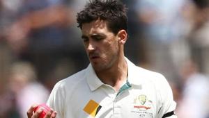 Mitchell Starc of Australia inspects the pink ball during day one of the Third Test match between Australia and New Zealand at Adelaide Oval on November 27, 2015 in Adelaide, Australia.(Getty Images) Mitchell Starc of Australia inspects the pink ball during day one of the Third Test match between Australia and New Zealand at Adelaide Oval on November 27, 2015 in Adelaide, Australia.(Getty Images)
