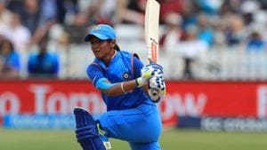 India skipper Harmanpreet Kaur smashed her way to 63 off 38 balls(Getty Images) India skipper Harmanpreet Kaur smashed her way to 63 off 38 balls(Getty Images)
