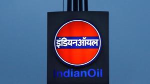A logo of Indian Oil is picture outside a fuel station in New Delhi.(Reuters File)
