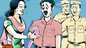 At least one fake rape case a week has been reported this year so far.(HT Illustration) At least one fake rape case a week has been reported this year so far.(HT Illustration)