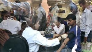 Doctors at a hospital in New Delhi. The private security industry in India employed 7 million workers in 2015, making it larger than healthcare and almost as large as public administration.(Raj K Raj/HT File Photo) Doctors at a hospital in New Delhi. The private security industry in India employed 7 million workers in 2015, making it larger than healthcare and almost as large as public administration.(Raj K Raj/HT File Photo)