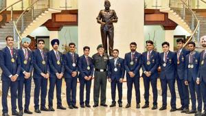 After its personnel returned with a rich haul of medals from the Jakarta Asian Games, the Indian Army is focussing on nurturing talent under the Mission Olympic Cell.(PTI) After its personnel returned with a rich haul of medals from the Jakarta Asian Games, the Indian Army is focussing on nurturing talent under the Mission Olympic Cell.(PTI)