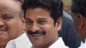 Two teams from the IT department began simultaneous raids at Revanth Reddy’s house at Jubilee Hills, the office of his infrastructure company and also the residences of his relatives on Thursday.(Revanth Reddy/Twitter) Two teams from the IT department began simultaneous raids at Revanth Reddy’s house at Jubilee Hills, the office of his infrastructure company and also the residences of his relatives on Thursday.(Revanth Reddy/Twitter)