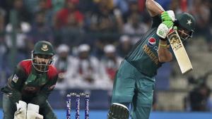 Pakistan's Imam-ul-Haq, right, bats during the one day international cricket match of Asia Cup between Pakistan and Bangladesh in Abu Dhabi, United Arab Emirates, Wednesday, Sept. 26, 2018. (AP Photo/Aijaz Rahi)(AP) Pakistan's Imam-ul-Haq, right, bats during the one day international cricket match of Asia Cup between Pakistan and Bangladesh in Abu Dhabi, United Arab Emirates, Wednesday, Sept. 26, 2018. (AP Photo/Aijaz Rahi)(AP)