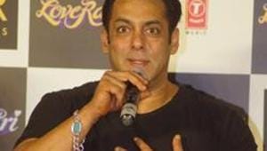 Actor Salman Khan at the trailer launch of his upcoming film ‘Loveyatri’ in Mumbai in August 2018.(IANS) Actor Salman Khan at the trailer launch of his upcoming film ‘Loveyatri’ in Mumbai in August 2018.(IANS)