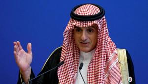Saudi Arabia's foreign minister Adel bin Ahmed Al-Jubeir speaks during a news conference in Beijing, China, in July 2018.(Reuters File Photo) Saudi Arabia's foreign minister Adel bin Ahmed Al-Jubeir speaks during a news conference in Beijing, China, in July 2018.(Reuters File Photo)