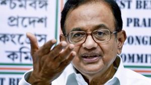 The Delhi High Court on Friday extended former Finance Minister P Chidambaram’s interim protection from arrest in the INX Media money laundering case till October 25.(PTI) The Delhi High Court on Friday extended former Finance Minister P Chidambaram’s interim protection from arrest in the INX Media money laundering case till October 25.(PTI)