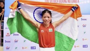 Mary Kom will represent India at the AIBA Elite Women World Championship.(PTI) Mary Kom will represent India at the AIBA Elite Women World Championship.(PTI)