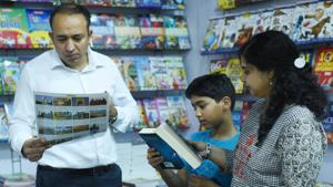 According to the panellists if bookstores are not a business to make money but it is working with passion.(Subhankar Chakraborty/ Hindustan Times) According to the panellists if bookstores are not a business to make money but it is working with passion.(Subhankar Chakraborty/ Hindustan Times)
