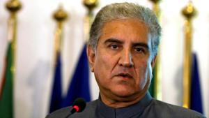 Pakistan's foreign minister Shah Mehmood Qureshi(Reuters) Pakistan's foreign minister Shah Mehmood Qureshi(Reuters)
