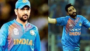 Siraj made his debut for India in T20s and Dhoni was the wicket-keeper Siraj made his debut for India in T20s and Dhoni was the wicket-keeper
