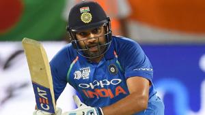 Rohit Sharma was not included in the India squad for the Test series against West Indies.(AFP) Rohit Sharma was not included in the India squad for the Test series against West Indies.(AFP)