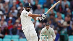 Virat Kohli in action during India’s Test series against England.(REUTERS) Virat Kohli in action during India’s Test series against England.(REUTERS)