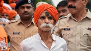 Three cases registered against Sambhaji Bhide and his followers for violent protests against the screening of Hindi film, Jodha Akbar, in 2008 have been withdrawn.(File Photo) Three cases registered against Sambhaji Bhide and his followers for violent protests against the screening of Hindi film, Jodha Akbar, in 2008 have been withdrawn.(File Photo)