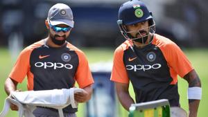 File picture of Ajinkya Rahane and Virat Kohli(AFP) File picture of Ajinkya Rahane and Virat Kohli(AFP)