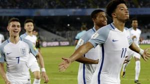 File image of Jadon Sancho.(AP) File image of Jadon Sancho.(AP)