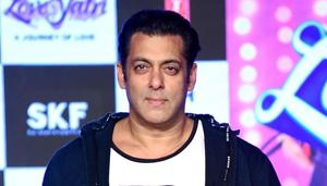 Salman Khan is all set to launch his brother-in-law Aayush Sharma with Loveyatri.(AFP) Salman Khan is all set to launch his brother-in-law Aayush Sharma with Loveyatri.(AFP)