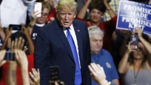 Donald Trump has stated on numerous occasions that he received little help from his father, New York property developer Fred Trump, in building his fortune.(AP) Donald Trump has stated on numerous occasions that he received little help from his father, New York property developer Fred Trump, in building his fortune.(AP)