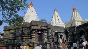 The Mahalaxmi temple is located at Kolhapur and was constructed in the 7th century.(HT PHOTO) The Mahalaxmi temple is located at Kolhapur and was constructed in the 7th century.(HT PHOTO)