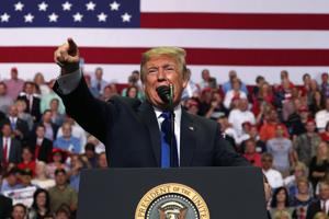 US President Donald Trump called King Salman on Saturday and they discussed efforts being made to maintain supplies to ensure oil market stability and global economic growth.(REUTERS) US President Donald Trump called King Salman on Saturday and they discussed efforts being made to maintain supplies to ensure oil market stability and global economic growth.(REUTERS)