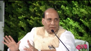 <p>Speaking at the 16th Hindustan Times Leadership Summit, home minister Rajnath Singh called terrorism a “crime against humanity” and said it was not linked to any religion or caste. Singh said the situation in Kashmir will improve, but expressed dismay that Pakistan was still indulging in cross-border terror. Hindustan Times, owned by HT Media Ltd, is one of India's largest publications that provides unbiased news, analysis and features on politics, sports, entertainment, lifestyle and more. Hindustan Times delivers the news across all social media platforms, on the web, and at your doorstep. </p>