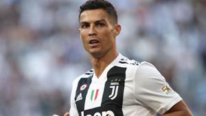 (Cristiano Ronaldo looks on during the Italian Serie A football match between Juventus and Bologna.(AFP) (Cristiano Ronaldo looks on during the Italian Serie A football match between Juventus and Bologna.(AFP)