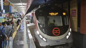 The 59-km Majlis Park-Shiv Vihar corridor, which is being inaugurated in sections, once fully operational will become the longest corridor on the Delhi Metro network.(Sanchit Khanna/HT PHOTO) The 59-km Majlis Park-Shiv Vihar corridor, which is being inaugurated in sections, once fully operational will become the longest corridor on the Delhi Metro network.(Sanchit Khanna/HT PHOTO)