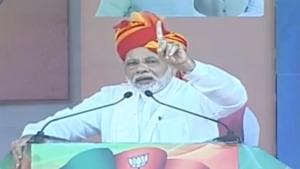 Prime Minister Narendra Modi said the Centre brought relief for triple talaq victims.(Twitter/@BJPLive) Prime Minister Narendra Modi said the Centre brought relief for triple talaq victims.(Twitter/@BJPLive)