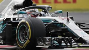 Mercedes' Lewis Hamilton during qualifying session at the Japan GP.(REUTERS) Mercedes' Lewis Hamilton during qualifying session at the Japan GP.(REUTERS)