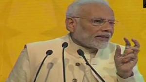 PM Narendra Modi said GST had been the “biggest tax reform since independence” that had made the entire country into a single market and had widened tax base.(ANI/Twitter) PM Narendra Modi said GST had been the “biggest tax reform since independence” that had made the entire country into a single market and had widened tax base.(ANI/Twitter)