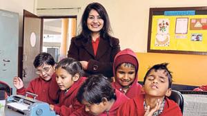 `Sarva Shiksha Abhiyan’ is a flagship government programme for achieving universalisation of elementary education.(HT file) `Sarva Shiksha Abhiyan’ is a flagship government programme for achieving universalisation of elementary education.(HT file)