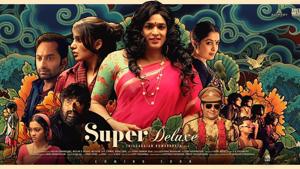 Super Deluxe first look: Vijay Sethupathi plays the role of Shilpa, and Samantha will portray Vaembu in the film. Super Deluxe first look: Vijay Sethupathi plays the role of Shilpa, and Samantha will portray Vaembu in the film.