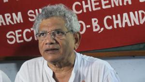 General Secretary of CPI(M) Sitaram Yechury in Chandigarh.(HT FIle Photo) General Secretary of CPI(M) Sitaram Yechury in Chandigarh.(HT FIle Photo)