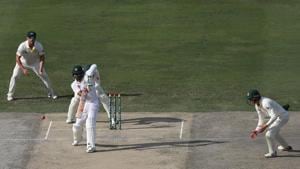 Mohammad Hafeez and Imam-ul-Haq put on a solid partnership at the top of the innings for Pakistan.(AFP) Mohammad Hafeez and Imam-ul-Haq put on a solid partnership at the top of the innings for Pakistan.(AFP)